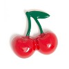 U Brands 4ct Cherry Magnets Red - 4 of 4