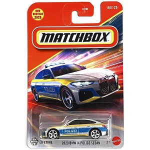 Matchbox 2023 BMW i4 Police Sedan New 2025 - 1 of 2