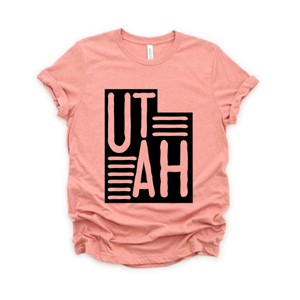 Simply Sage Market Utah Typography Short Sleeve Tee - 1 of 4