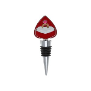 Unique Bargains Bottle Stoppers Creative Heart Zinc Alloy PTR 4.06"x1.57"x0.79" 1 Pc - 1 of 3