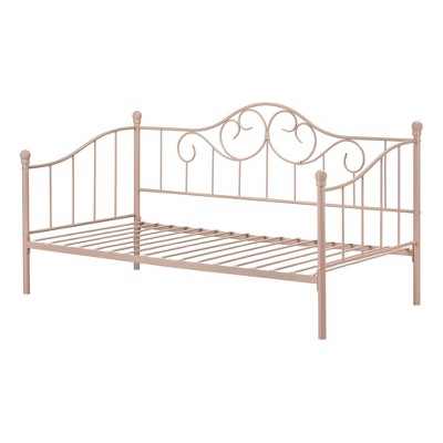 Twin Lily Rose Metal Daybed Pink Blush - South Shore