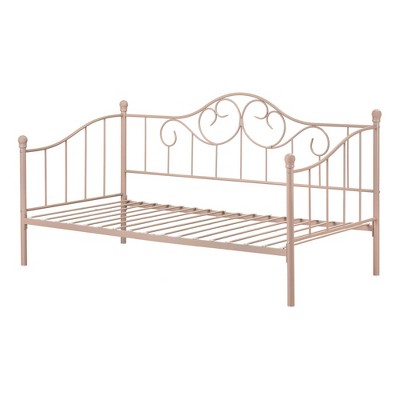 Twin Savannah Metal Daybed Pink Blush - South Shore