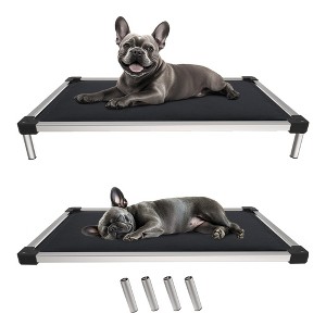 FXW TitanNest Chew-Proof Elevated Dog Bed, Raised Cot for Indoor/Outdoor/Camping Use, Durable & Washable Padded Pet Bed - 1 of 4