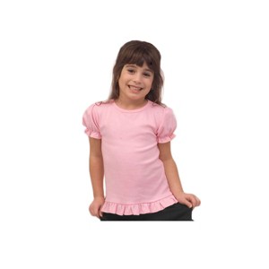 MONAG Toddler Short Sleeve Ruffle Tee - 1 of 4