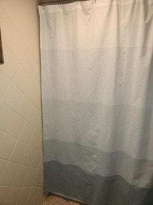 Shower Curtain Ombre Aqua - Threshold™ : Target