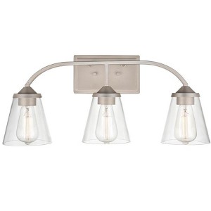 Millennium Lighting Josleen 3 - Light Vanity in  Satin Nickel - 1 of 4