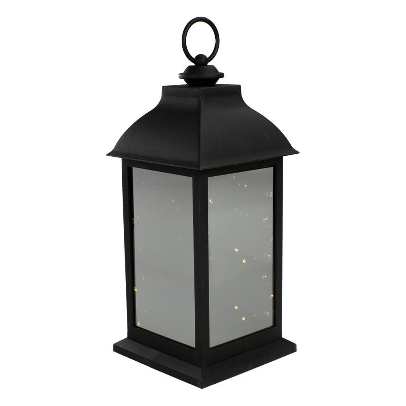 Northlight 12.4-Inch LED Lighted Battery Operated Lantern Warm White Flickering Light, 1 of 5