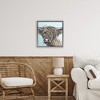 Stupell Industries Highland Cow Windblown Floating Frame Canvas Art - 3 of 4