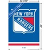 Trends International NHL New York Rangers - Logo 21 Unframed Wall Poster Prints - 3 of 4