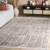 Mila MIL230 Power Loomed Indoor Area Rug - Beige/Ivory Grey - 9'x12'- Safavieh - 2 of 4