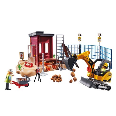 Playmobil Excavator Building Section : Target