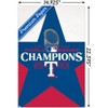 Trends International MLB Texas Rangers - 2023 World Series Team Logo Unframed Wall Poster Prints - 3 of 4