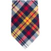 Men's Checkered 2.75 Inch Wide And 57 Inch Long 100% Cotton Neckties - 3 of 3