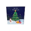 Midlee Christmas Advent Treat Box- Reusable( 8.5" x 8.5". 25") - image 3 of 4