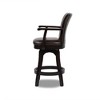 Jennifer Taylor Home Williams Swivel Bar Stool with Armrests - 2 of 4