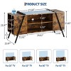 GustoWave TV Stand , Media Cabinet,TV Console Table,  U-Shaped Metal Legs, for Living Room, Bedroom, Office Furniture - 3 of 4