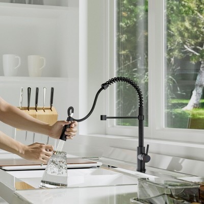 Single Handle Pull Down Kitchen Faucet