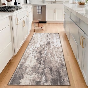 Area Rug Washable Rug Soft Abstract Non-Slip Area Rugs for Living Room, Bedroom, Dining Room, Home Office - 1 of 4