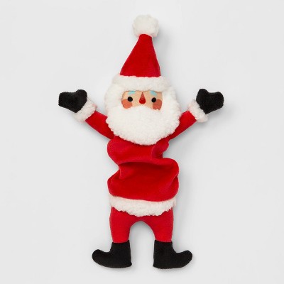 Holiday Bungee Santa Dog Toy - Wondershop™