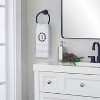 SKL Home 2pk Wreath Monogram Hand Towels "I" - 4 of 4
