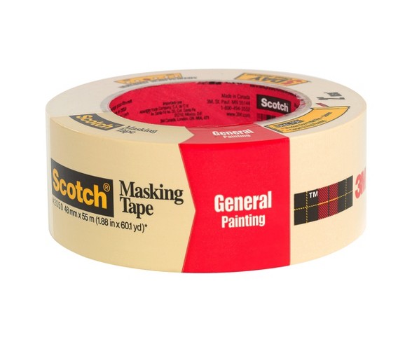 Scotch&#174; Masking Tape, 1.88 in x 60 yd