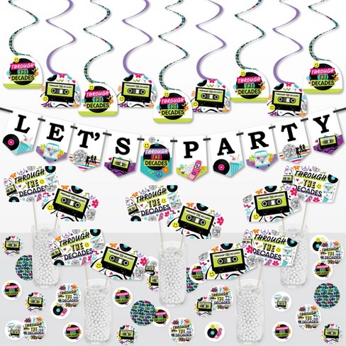 Tie Dye Party Decorations for Girls Birthday - Balloon Garland for Hippie  Party Decorations 60s 70s Party Decorations and Supplies, Art Paint Rainbow