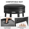 Nasitip Swivel Bar Stools Set of 4, 24" Counter Height Bar Stools with Footrest,for Dining Room, Coffee Shop - 3 of 4