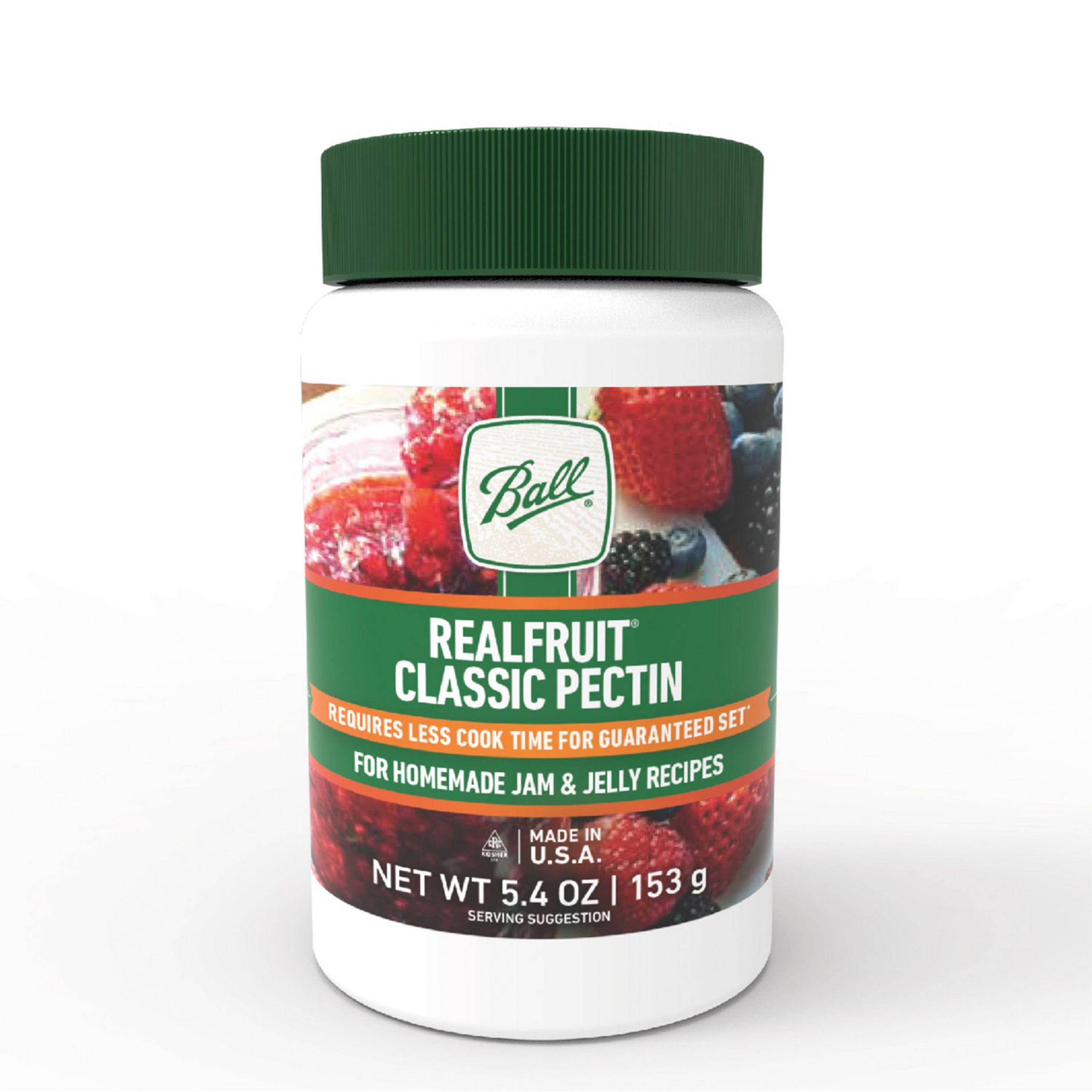 Ball 5.4oz Realfruit Classic Pectin Coating: Ingredient for Canning & Seasoning Mix, No Major Allergens