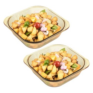 SharpChef Serve N' Store Square Glass Bakeware, Oven, Microwave, Freezer & Dishwasher Safe, 2.6 qt / 2.5 L - 1 of 3