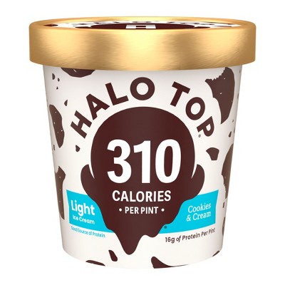 Halo Top Cookies & Cream Ice Cream - 16oz