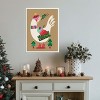 Amanti Art Festive Dove by Rachel Lee 3 Birdies Studio Canvas Art Framed - 4 of 4