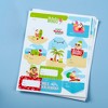 Big Dot of Happiness Tropical Christmas - Assorted Beach Santa Holiday Party Gift Tag Labels - To and From Stickers - 12 Sheets - 120 Stickers - 4 of 4