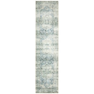 Oriental Weavers Savoy 28102 Grey/ Blue Indoor Area Rug - 2' x 8' - 1 of 4