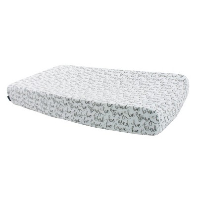 Image of Bebe au Lait Muslin Changing Pad Cover - Just Be