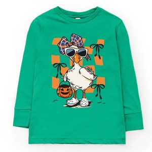 The Juniper Shop Halloween Goose Youth Long Sleeve Tee - 1 of 4