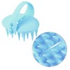 Unique Bargains Portable Plastic Shampoo Massage Hair Brush with Handle 2 Pcs - 3 of 4
