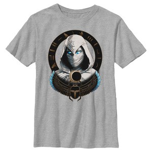 Boy's Marvel: Moon Knight Winged Scarab Frame T-Shirt - 1 of 4