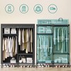 Vtec Trading Charcoal Gray Easy Assembly Wardrobe Closet - 3 of 3