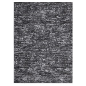 Washable Modern Solid Living Room Rugs, Abstract Indoor Contemporary Floor Carpet for Bedroom Dining Room - 1 of 4