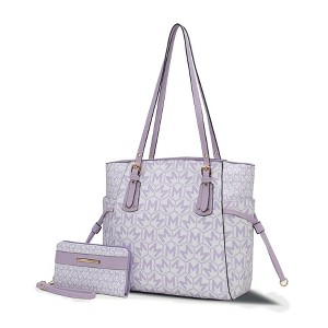 MKF Collection Pauline Tote Women’s Vegan Leather Bag with Matching Wallet  for Everyday Use by Mia K - 1 of 4