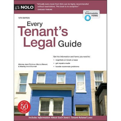 Every Tenant's Legal Guide - 10th Edition by  Janet Portman & Ann O'Connell (Paperback)