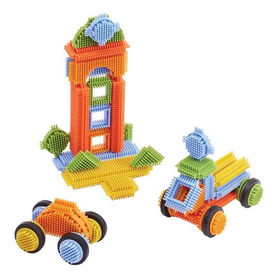 Kaplan Early Learning Snap and Stack Thistle Blocks - 160 Pieces