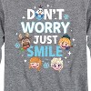 Boys' - Disney - Don't Worry Be Emojis Long Sleeve Graphic T-Shirt - image 2 of 4