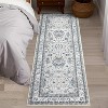 coucheta Multi-size Washable Area Rugs for Living Room, Oriental Vintage Soft Non Slip Stain Resistant Accent Carpet, for Bedroom, Dining, Office - 2 of 4