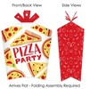 Big Dot of Happiness Pizza Party Time - Table Decorations - Baby Shower or Birthday Party Fold and Flare Centerpieces - 10 Count - 2 of 4