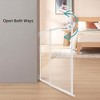 unipaws Clear Dog Gate – for Doorways, Hallways & Stairs - 4 of 4