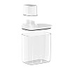 OU 50oz Laundry Detergent Dispenser w Measuring Cap, Liquid Laundry Soap & Fabric Softener Dispenser with Internal Drip Return Lid, Laundry Organizer - 2 of 4