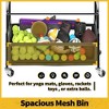 MOEPISY 4 Tiers Sports Equipment Organizer- Ball Storage for Garage - 3 of 4