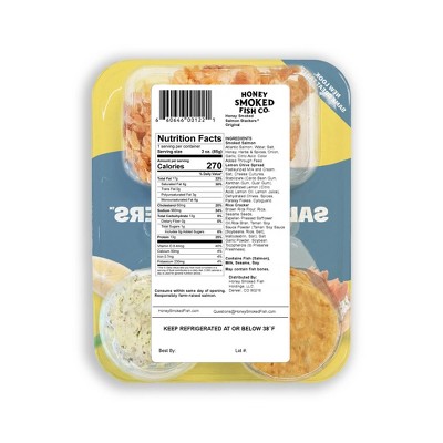Honey Smoked Fish Co. Salmon Stackers Original - 3oz