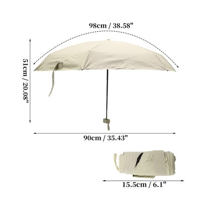 Unique Bargains Compact Umbrella with Storage Box 1 Set - image 2